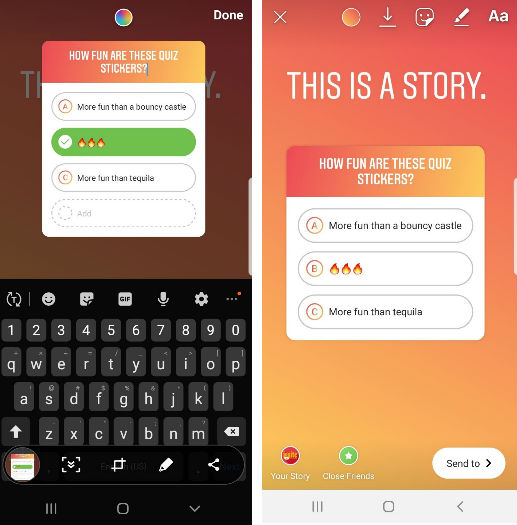 How To Create A Quiz On Instagram Stories